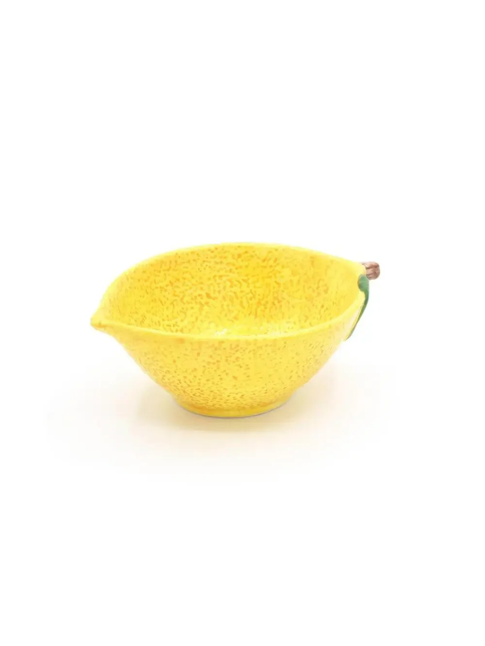 Ceramic Lemon Shaped Serving Bowls - Set of 2